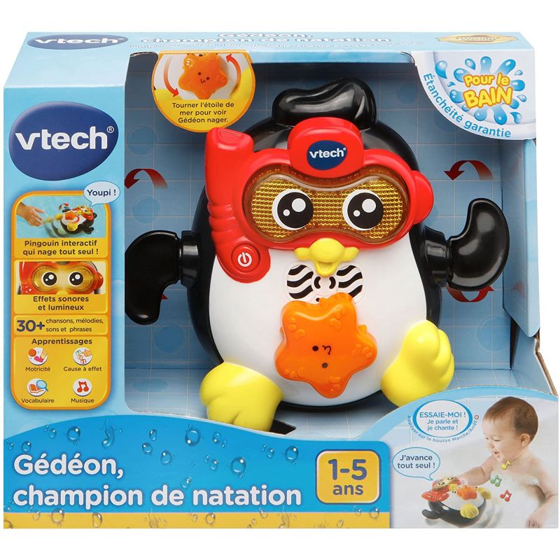 VTECH GEDEON, CHAMPION DE NATATION