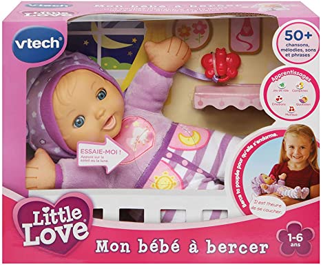 VTECH LITTLE LOVE MON BEBE A BERCER