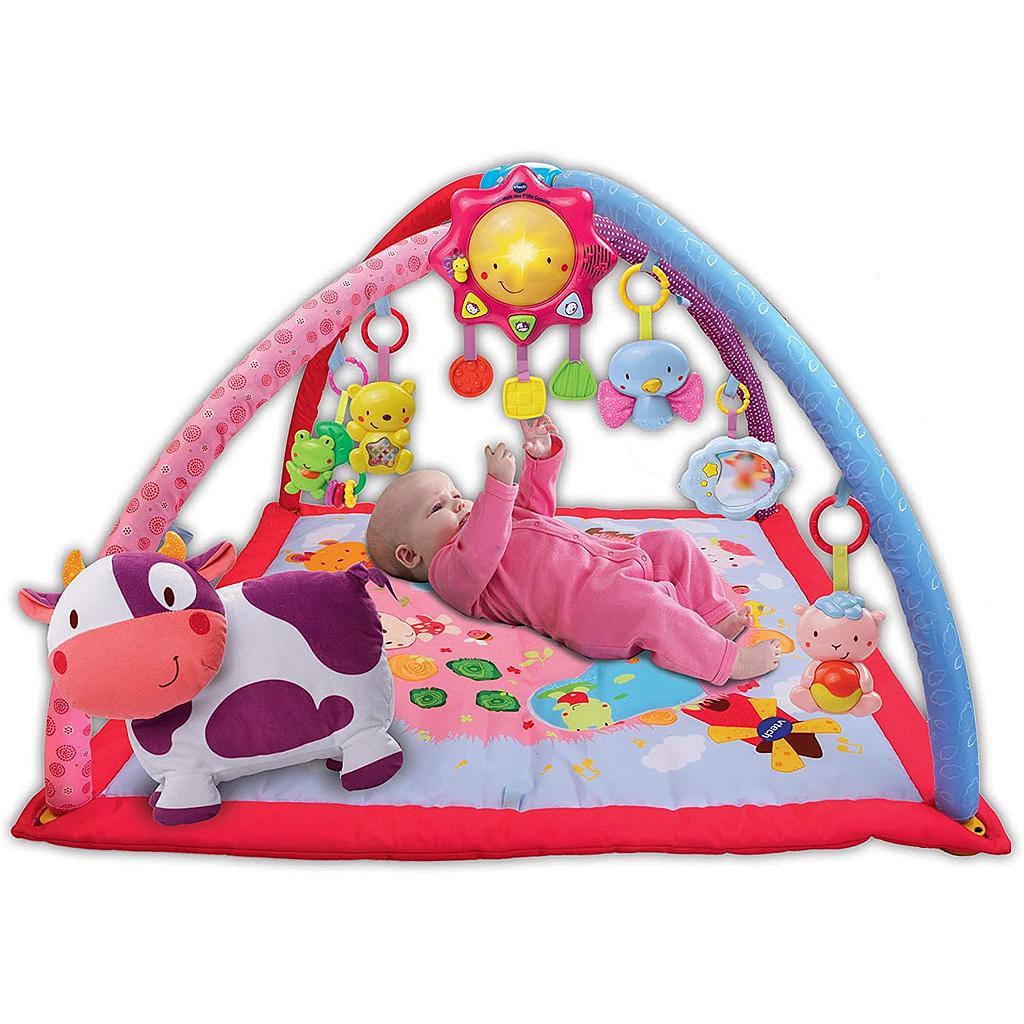 VTECH LUMI TAPIS DES P'TITS COPAINS ROSE