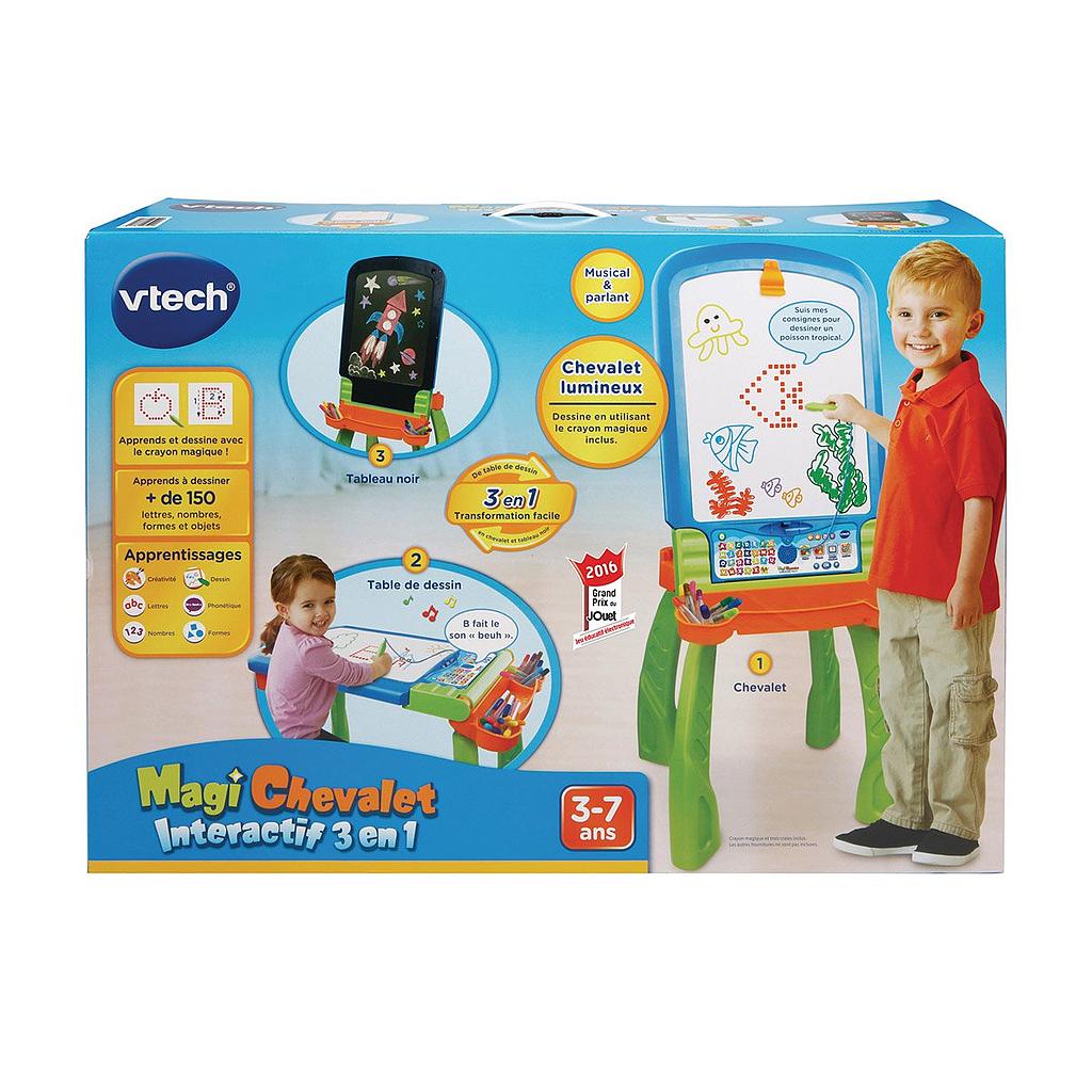 VTECH MAGI CHEVALET INTERACTIF 3EN1 BLEU