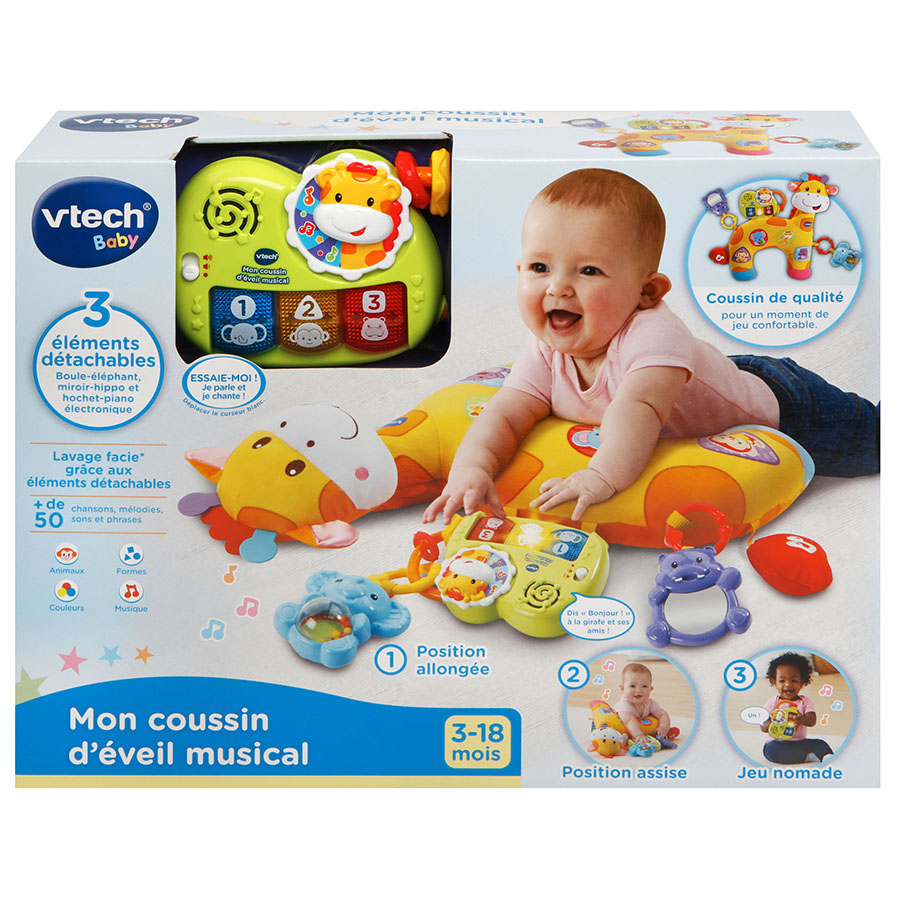VTECH MON COUSSIN D'EVEIL MUSICAL