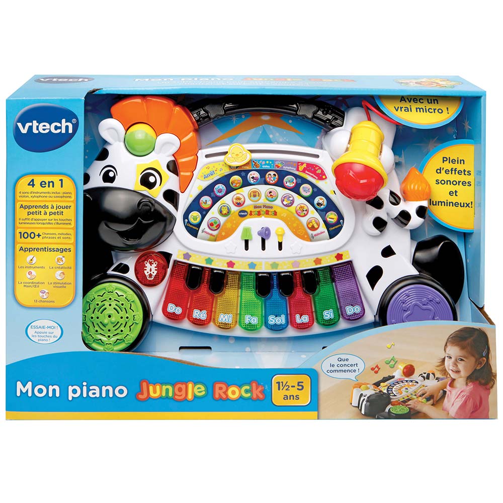 VTECH MON PIANO JUNGLE ROCK