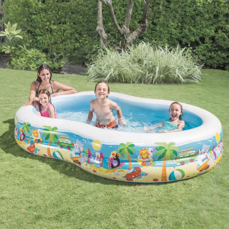 INTEX PISCINETTE AVEC MOTIF 262/160/46 CM