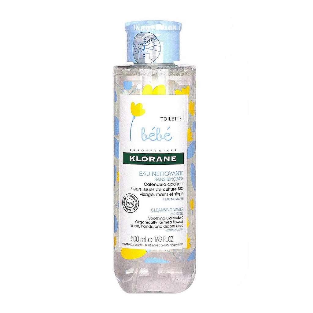 KLORANE EAU NETTOYANTE SANS RINÇAGE 500 ML