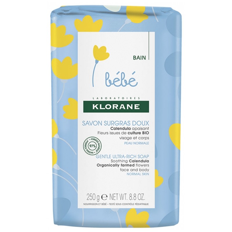 KLORANE SAVON SURGRAS DOUX 250 G