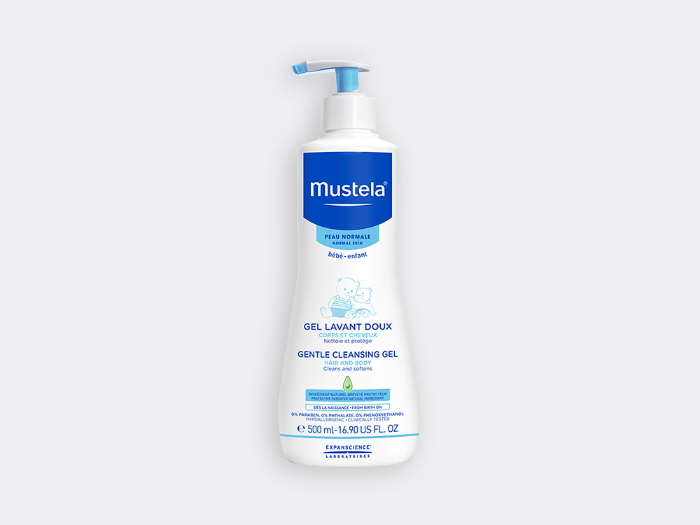 MUSTELA GEL LAVANT DOUX CORPS ET CHEVEUX 500 ML