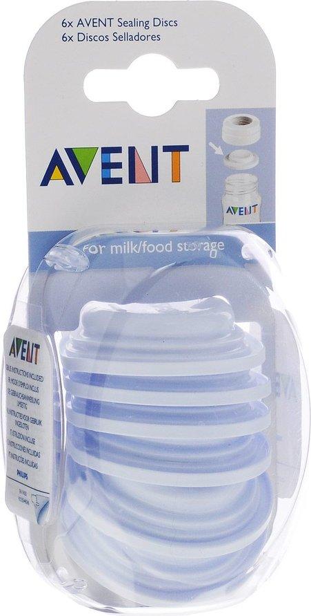 AVENT 6 DISQUES D'ETANCHEITE DE VOYAGE