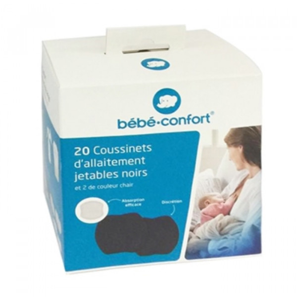 BEBE CONFORT COUSSINETS D'ALLAITEMENT COULEUR CHAIRS JETABLE 20 PCS