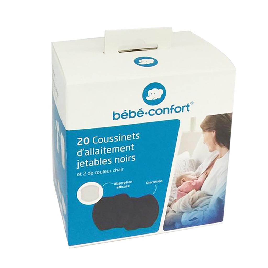 BEBE CONFORT 20 COUSSINETS D'ALLAITEMENT JETABLE NOIR