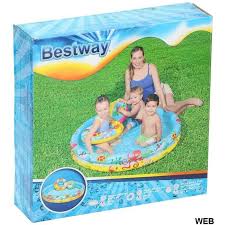 BESTWAY Piscine+bouee+ballon 122x20cm 51124