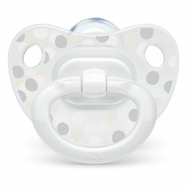 NUK SUCETTE AVEC BOITE SILICONE 18-36 M