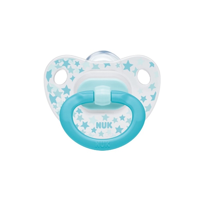 NUK 2 SUCETTES HAPPY DAYS SILICONE 6-18M