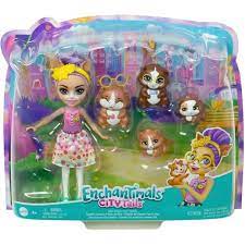 MATTEL ENCHANTIMALS COFFRET AVEC ANIMAUX