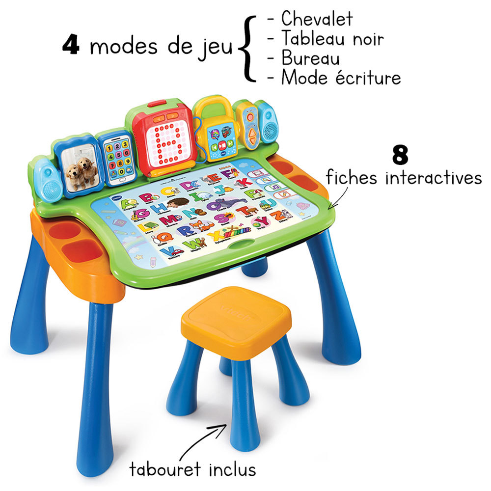VTECH  MAGI BUREAU INTERACTIF 4EN1 BLEU 195805