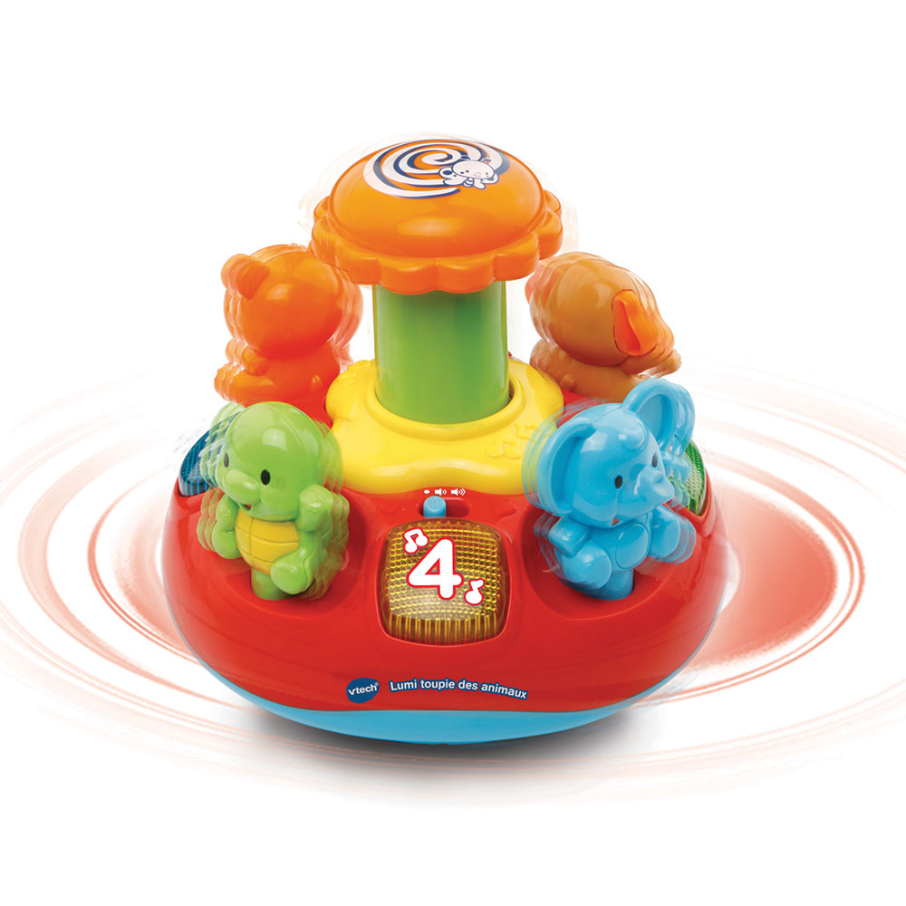 Vtech lumi toupie des animaux