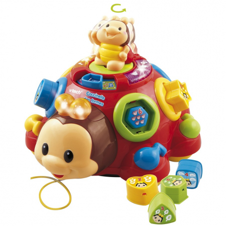 Vtech coccinelle des formes bleu