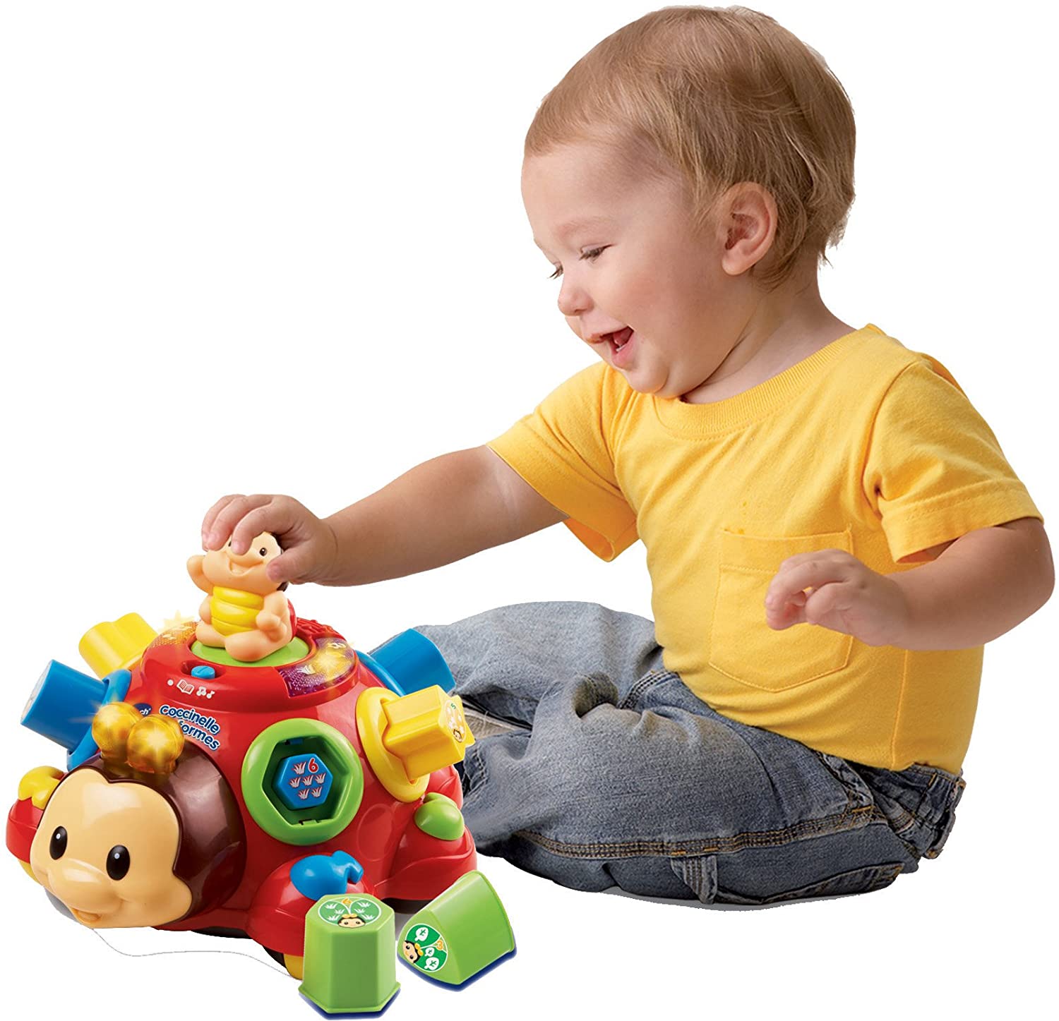 Vtech coccinelle des formes bleu