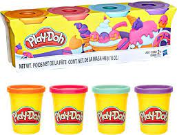 PLAY DOH 4 POTS PATE A MODELER