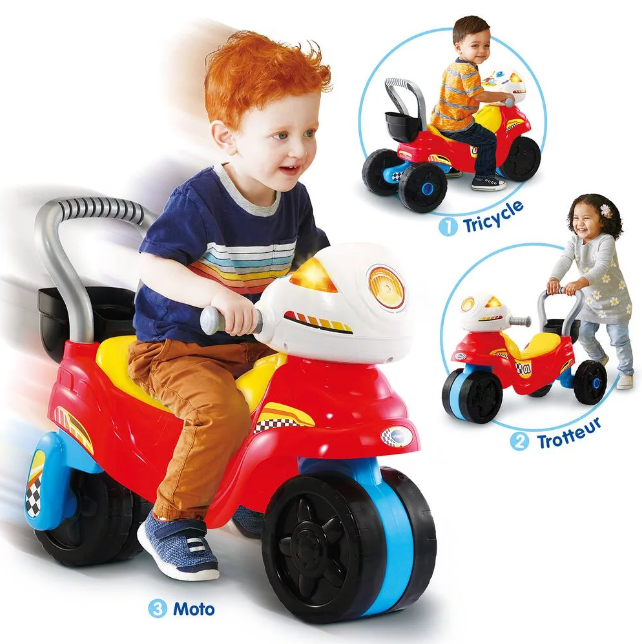 VTECH TROTTI MOTO 3EN1