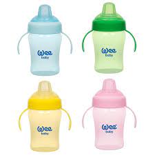 WEE BABY TASSE COLOREE AVEC BRAS 240ML REF 775