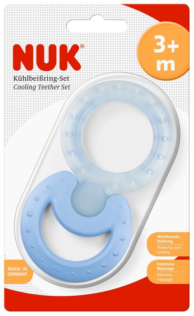 NUK ANNEAUX DE DENTITION REFRIGERANTS 3M+