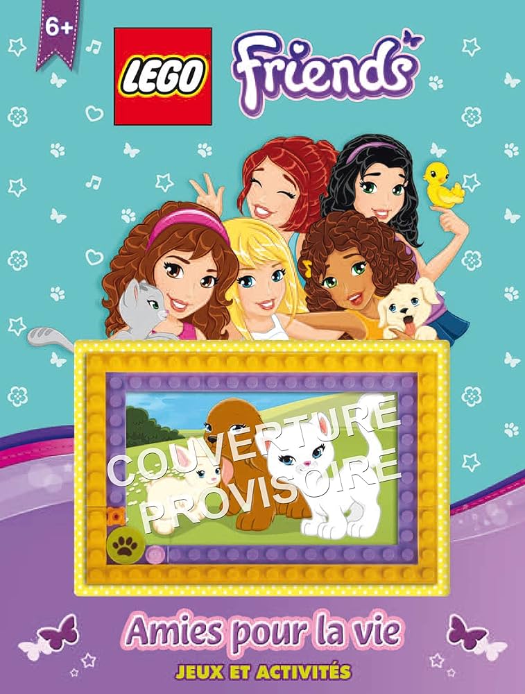 LEGO LIVRE LE BONHEUR DE L'AMITIE