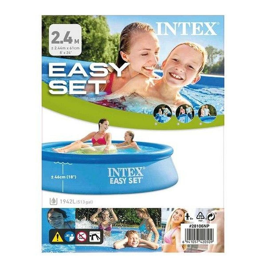 INTEX PISCINE EASY SET 2.44M/61CM