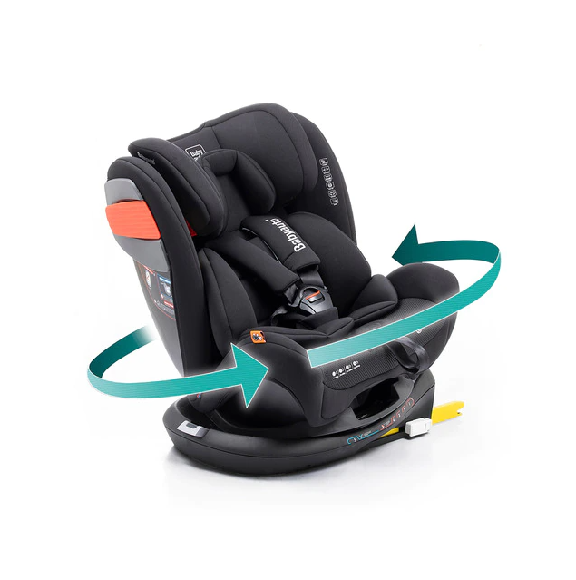 BABYAUTO GIROTO ISOFIX PIVOTANT 360° G 0+1/2/3 NOIR