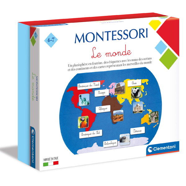 CLEMENTONI MONTESSORI LE MONDE