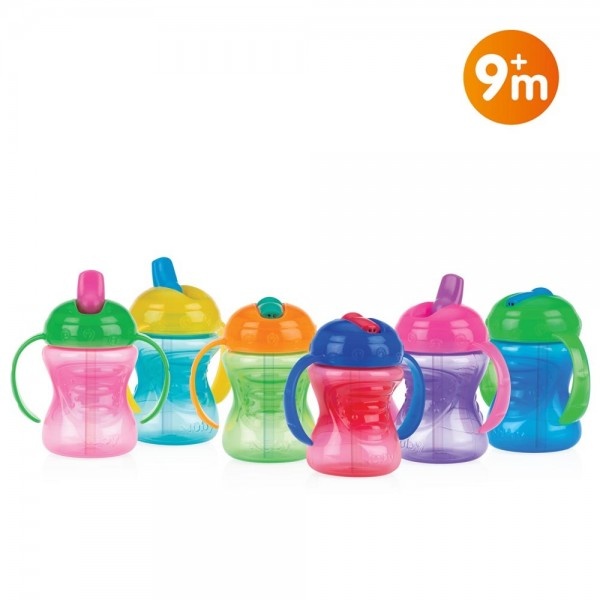 NUBY GOBLET A DEBIT LIBRE 240 ML 9M+