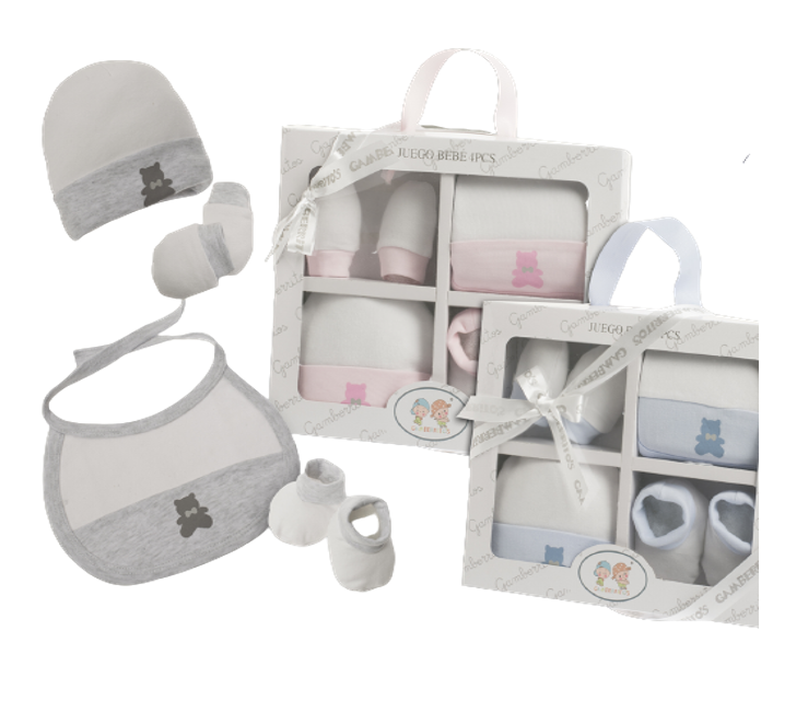 GAMBERRITOS COFFRET NAISSANCE 4 PCS
