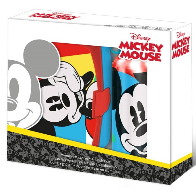 BOITE A GOUTER + BOUTEILLE MICKEY
