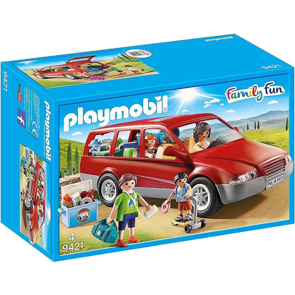 PLAYMOBIL FAMILY FUN FAMILLE AVEC VOITURE