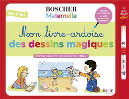 LIVRE ARDOISE DES DESSINS MAGIQUES