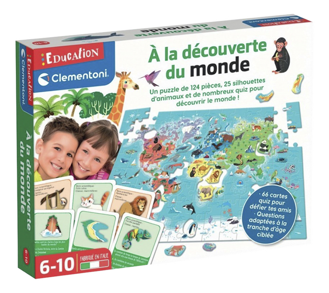 CLEMENTONI A LA DECOUVERTE DU MONDE