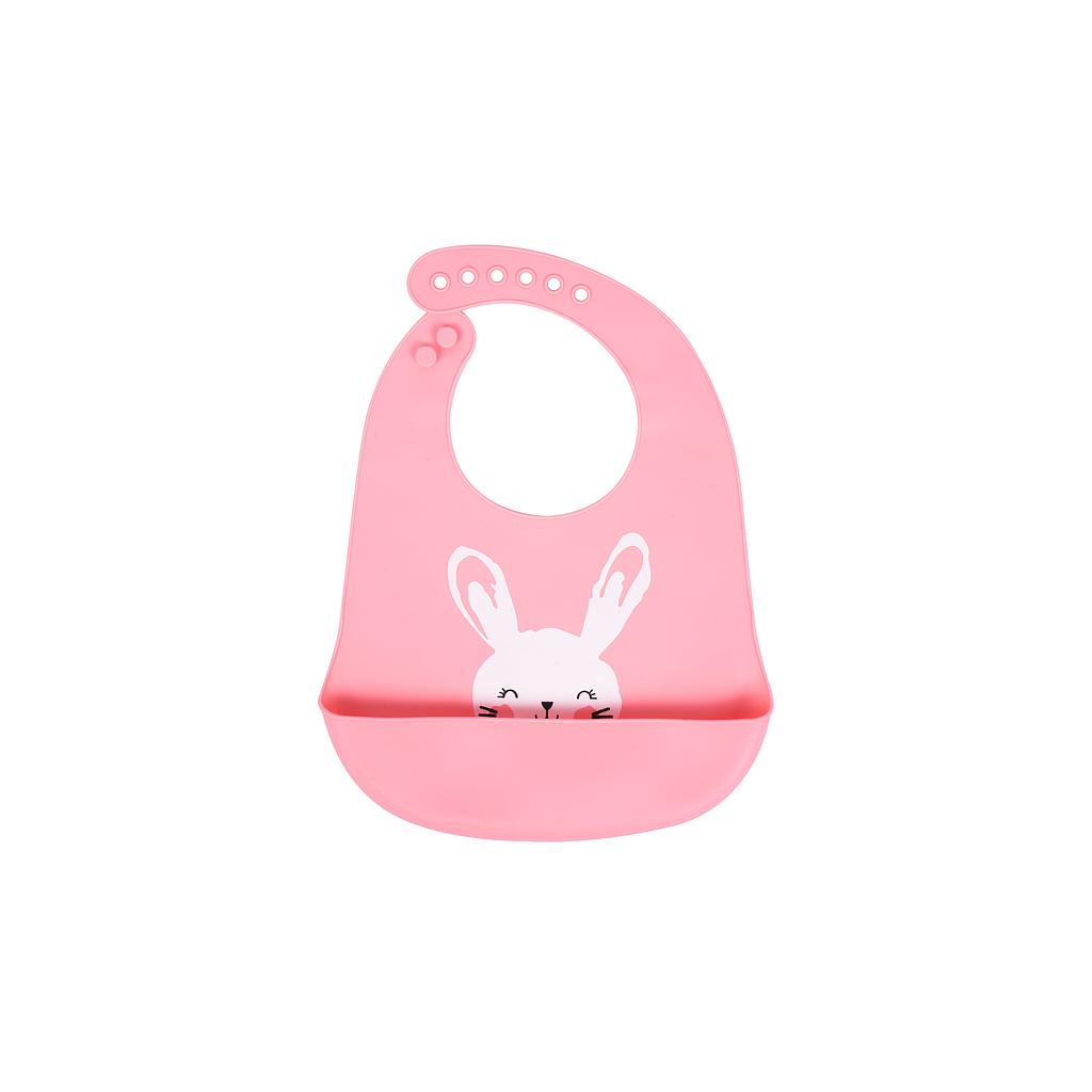 SEVEBEBE  BAVOIR EN SILICONE RAMASSE MIETTE ROSE