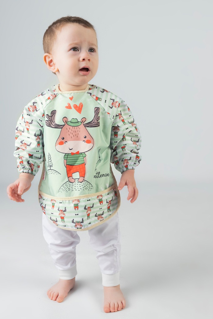 BEBECHI BAVOIR AVEC MANCHE LITTLE GENTLEMEN