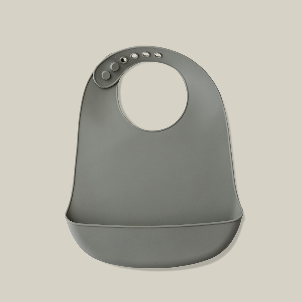INTERBABY BAVOIRS EN SILICONE GRIS
