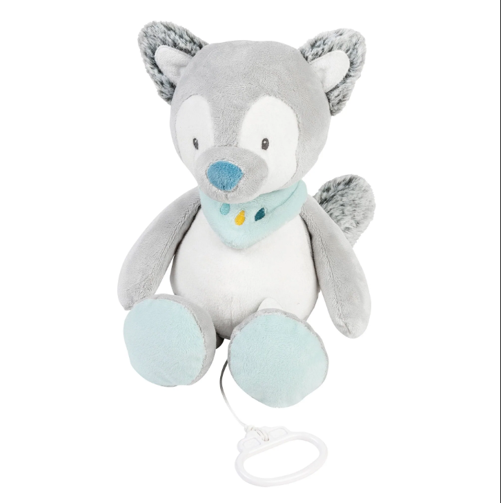 NATTOU PELUCHE MUSICAL TILOO LE LOUP TIM &amp; TILOO