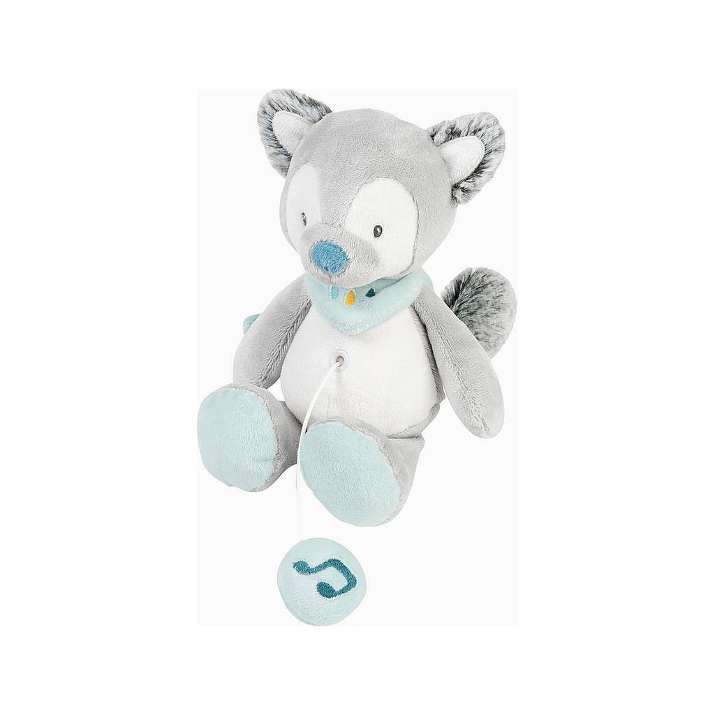 NATTOU MINI PELUCHE MUSICAL TILOO LE LOUP TIM &amp; TILOO