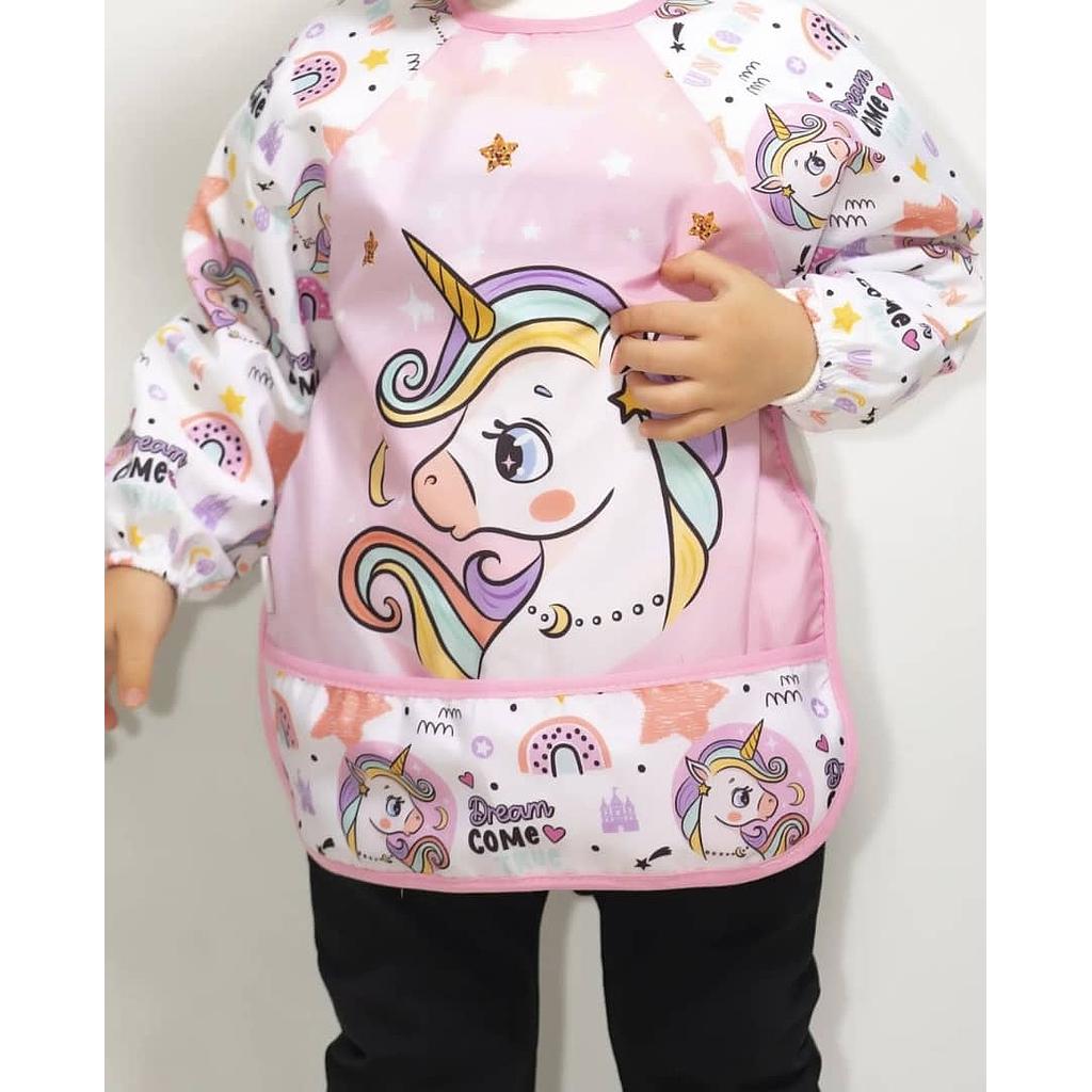 BEBECHI BAVOIR AVEC MANCHE LICORNE