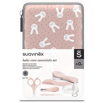 SUAVINEX TROUSSE DE TOILETTE 0M+ 6PCS ROSE