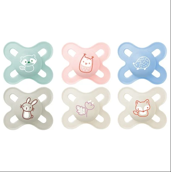MAM 2 SUCETTES EN SILICONE NAISSANCE  0-2 M