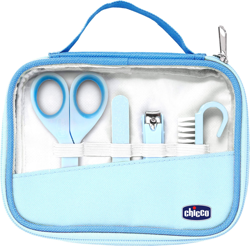 CHICCO KIT MANUCURE 4EN1 0M+ BLEU