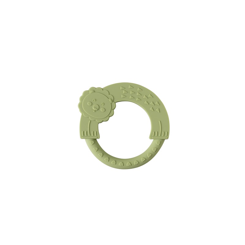 INTERBABY ANNEAU DE DENTITION SILICONE VERT