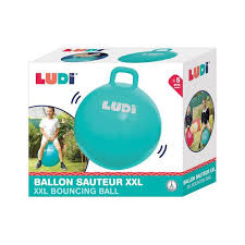 LUDI BALLON SAUTEUR XXL BLEU
