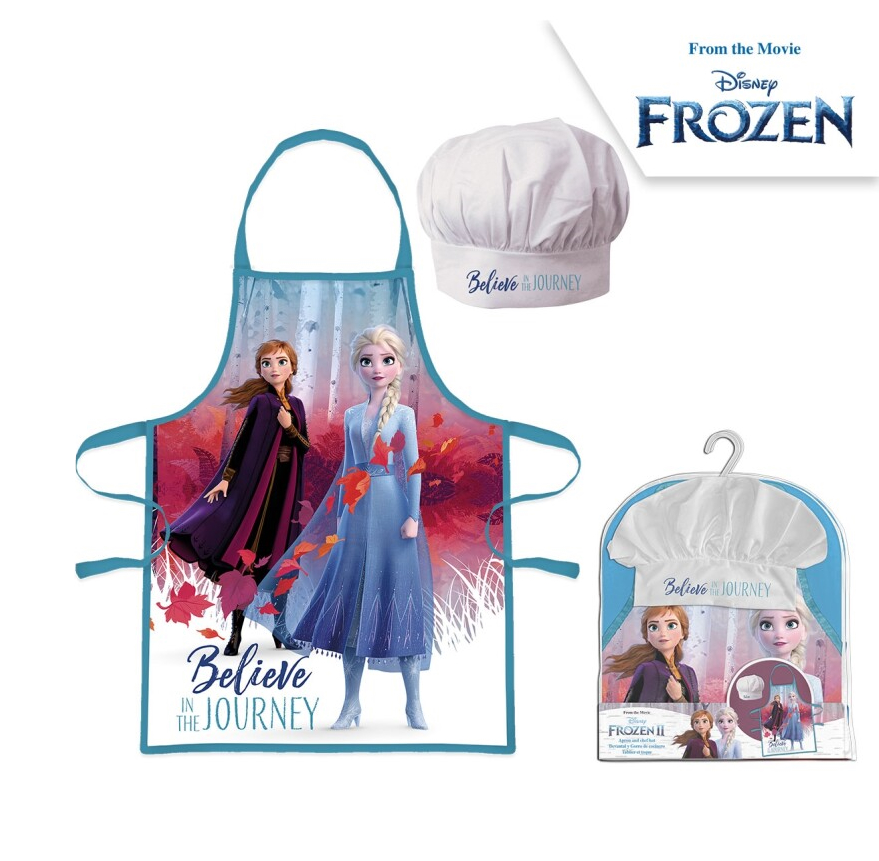TABLIER ET CHAPEAU  DE CHEF FROZEN