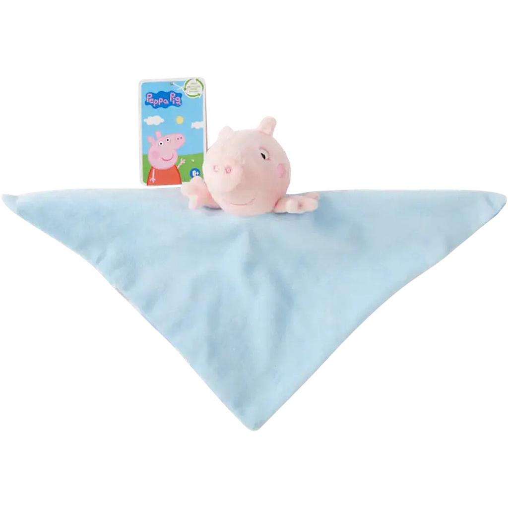 HASBRO DOUDOU PEPPA PIG BLEU