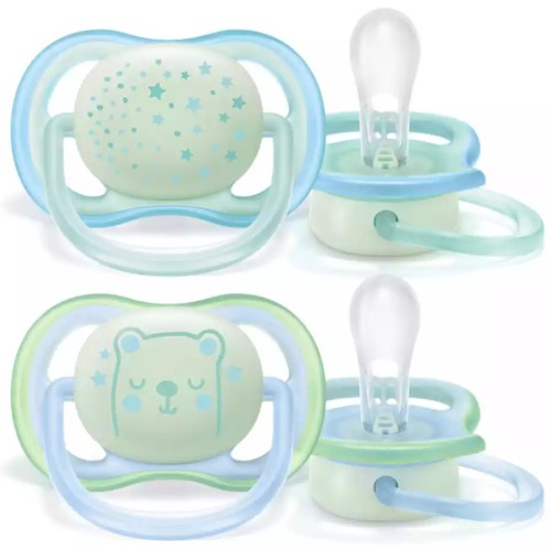 AVENT 2 SUCETTE ULTRA AIR NIGHTTIME 0-6 M