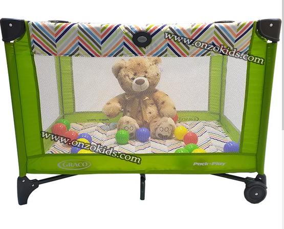 GRACO LIT PARC PORTATIF VERT 99X68.5